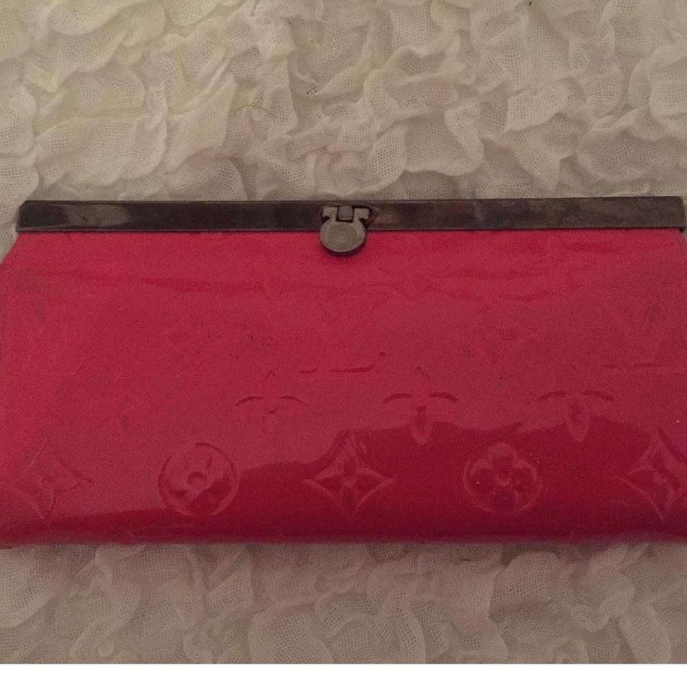 Red Louis Vuitton monogram Women's Wallet